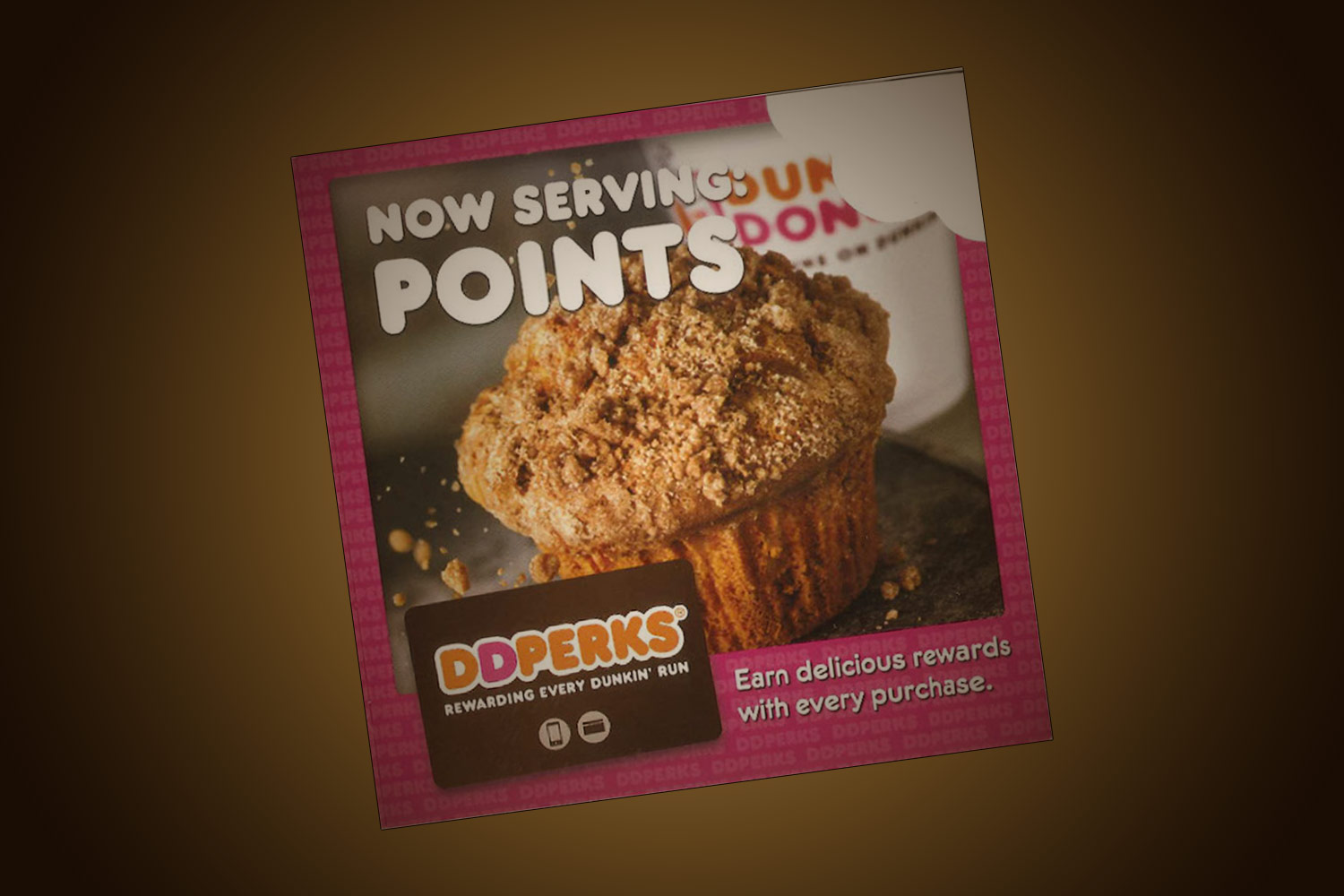 dunkin custom loyalty card