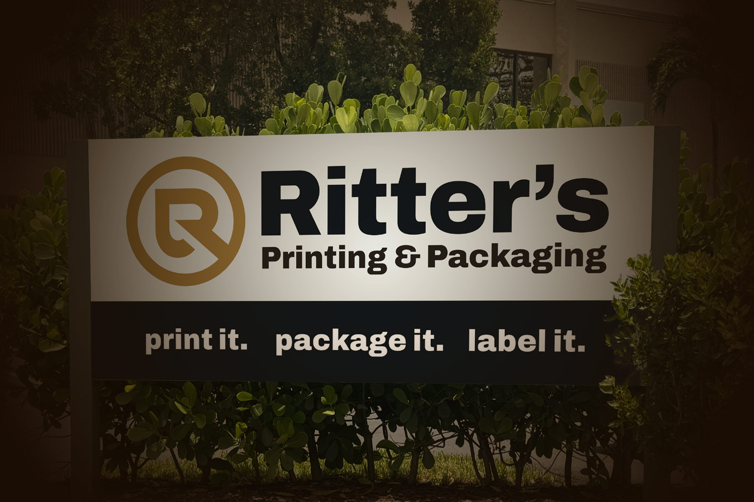 ritters printing packaging rebranding